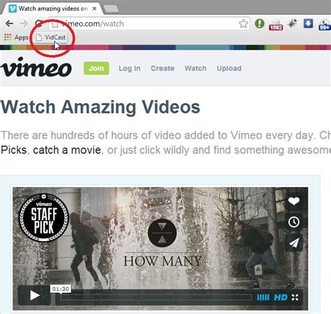 cast vimeo to tv|cast video from laptop to tv.